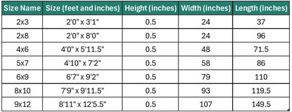 LUXE WEAVERS Modern Geometric Wave Cream 8x10 Area Rug