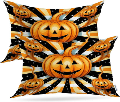 Batmerry Scottish Tartan Throw Pillow Covers, Green Wool Plaid Symmetric Square Fashion Decorative Pillow Covers Digital Printing Blended Fabric for Couch Sofa Bed Invisible Zipper 24X24 in(Set of 2)