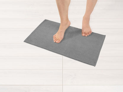 American Soft Linen Luxury 6 Piece Towel Set, 2 Bath Towels 2 Hand Towel 2 Washcloths, 600 GSM 100% Cotton Turkish Towels for Bathroom, Light Grey Towel Sets