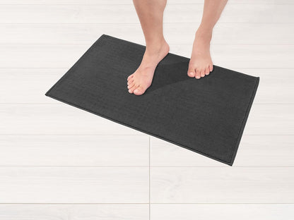 American Soft Linen Luxury 6 Piece Towel Set, 2 Bath Towels 2 Hand Towel 2 Washcloths, 600 GSM 100% Cotton Turkish Towels for Bathroom, Light Grey Towel Sets